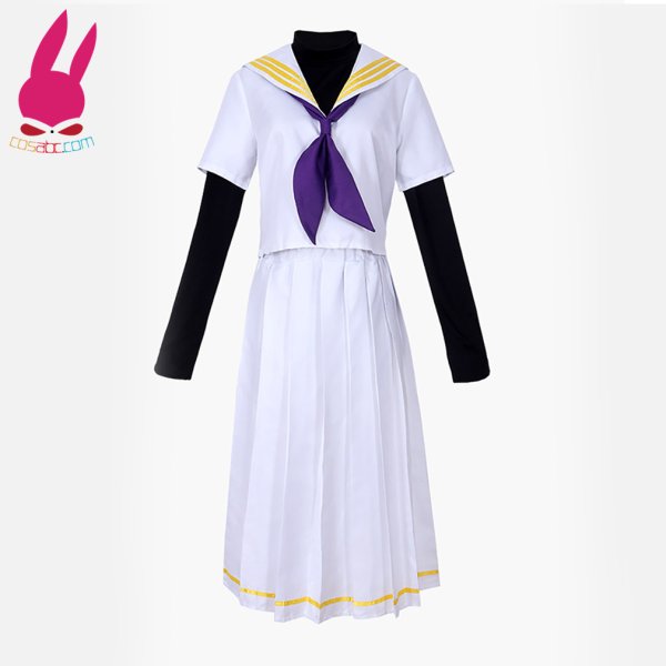 画像5: cosabc ブルーアーカイブ -Blue Archive 百合園セイア 古関ウイ 伊落マリー 風 コスプレ衣装 イベント 演出服 二次会 コスチューム パーティー ハロウィン (5)