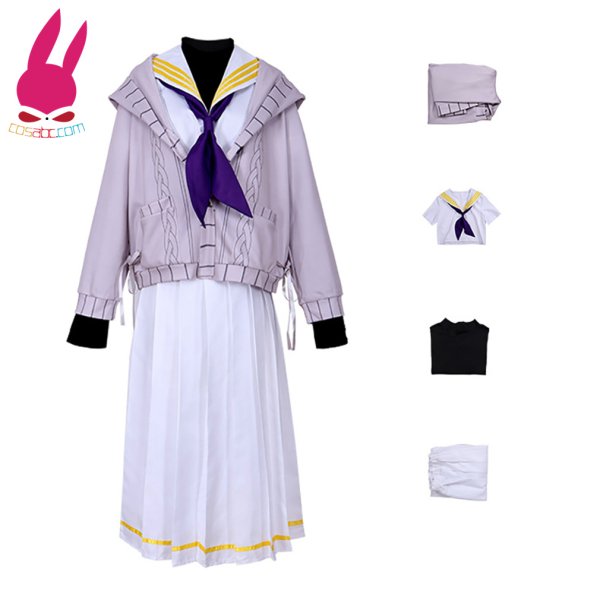 画像31: cosabc ブルーアーカイブ -Blue Archive 百合園セイア 古関ウイ 伊落マリー 風 コスプレ衣装 イベント 演出服 二次会 コスチューム パーティー ハロウィン (31)