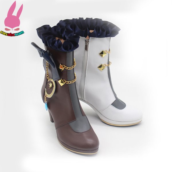 画像2: cosabc ウマ娘 プリティーダービー ゼンノロブロイ 風 コスプレ靴 コスチューム コスプレシューズ イベント ハロウィン (2)