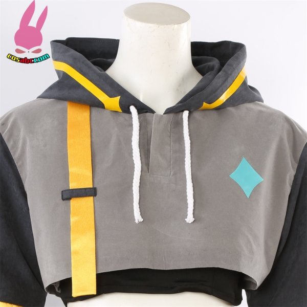 画像7: cosabc 原神 hoyofair2024 空 ソラ 旅人 風 コスプレ衣装 イベント 演出服 二次会 コスチューム パーティー ハロウィン (7)