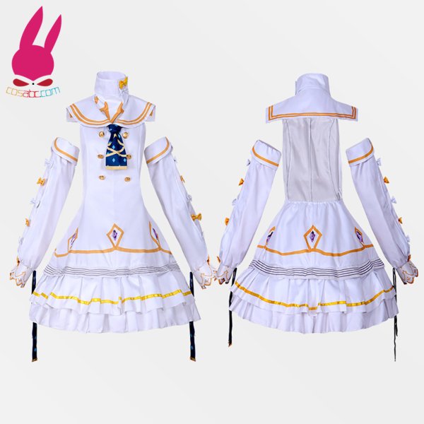画像18: cosabc ブルーアーカイブ -Blue Archive 百合園セイア 古関ウイ 伊落マリー 風 コスプレ衣装 イベント 演出服 二次会 コスチューム パーティー ハロウィン (18)