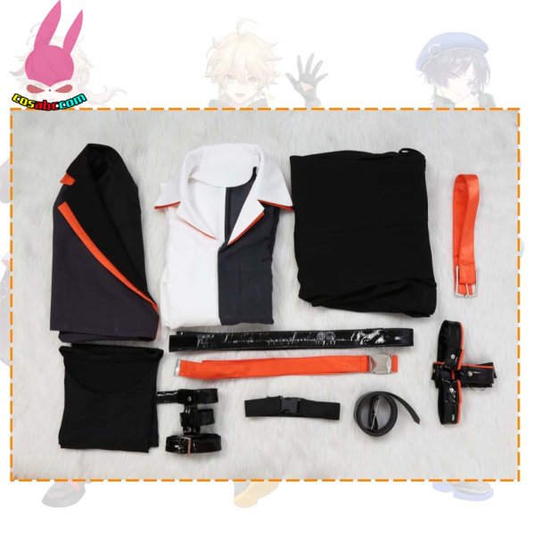 画像11: cosabc 原神 hoyofair2024 炎融音楽祭 楓原万葉 風 コスプレ衣装 イベント 演出服 二次会 コスチューム パーティー ハロウィン (11)