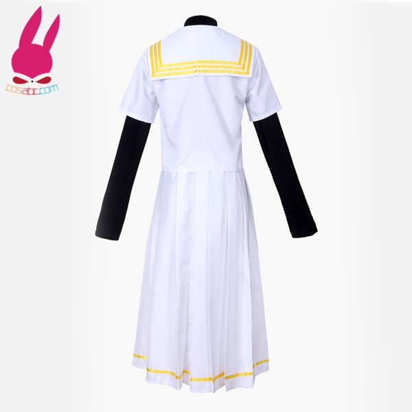 画像6: cosabc ブルーアーカイブ -Blue Archive 百合園セイア 古関ウイ 伊落マリー 風 コスプレ衣装 イベント 演出服 二次会 コスチューム パーティー ハロウィン (6)
