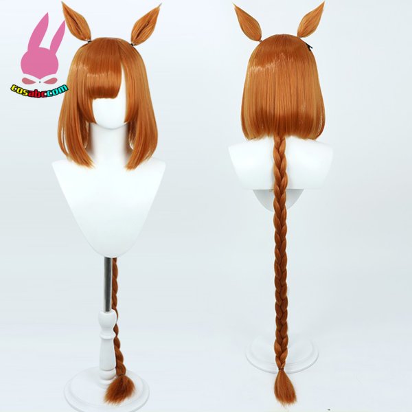 画像5: cosabc ウマ娘 プリティーダービー イクノディクタス  風 コスプレウィッグ かつら コスチューム イベント 変装 仮装 パーティー ハロウィン (5)