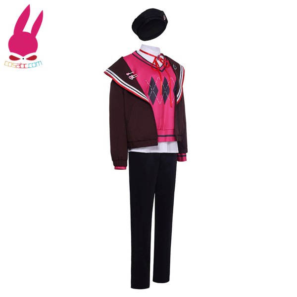 画像2: cosabc pjsk プロジェクトセカイ カラフルステージ! feat.初音ミク 青柳冬弥 あおやぎとうや  バレンタインデー 風 コスプレ衣装 イベント 演出服 二次会 コスチューム パーティー ハロウィン (2)