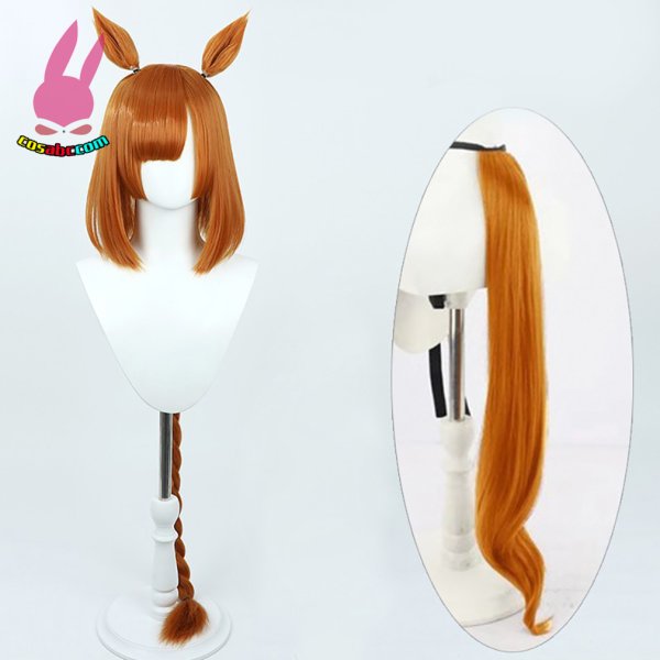 画像6: cosabc ウマ娘 プリティーダービー イクノディクタス  風 コスプレウィッグ かつら コスチューム イベント 変装 仮装 パーティー ハロウィン (6)