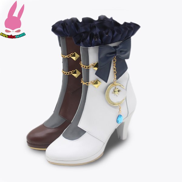 画像4: cosabc ウマ娘 プリティーダービー ゼンノロブロイ 風 コスプレ靴 コスチューム コスプレシューズ イベント ハロウィン (4)