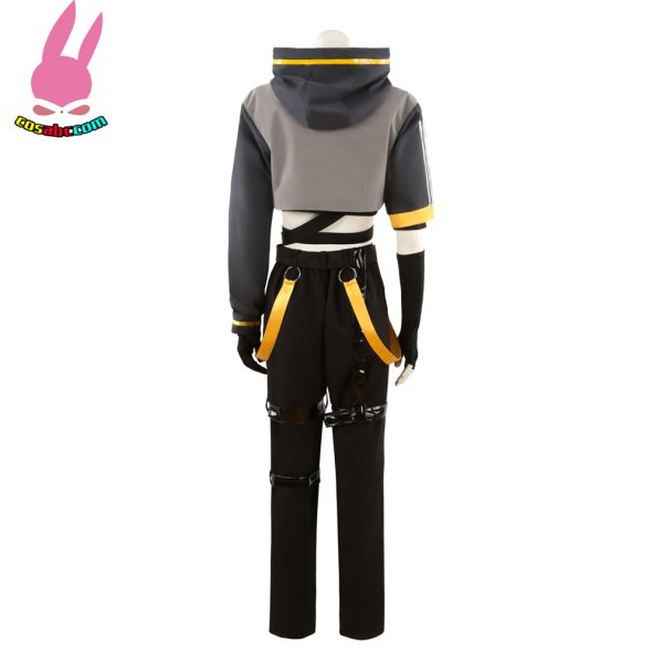 画像4: cosabc 原神 hoyofair2024 空 ソラ 旅人 風 コスプレ衣装 イベント 演出服 二次会 コスチューム パーティー ハロウィン (4)