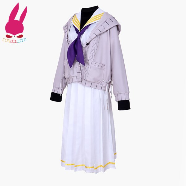 画像9: cosabc ブルーアーカイブ -Blue Archive 百合園セイア 古関ウイ 伊落マリー 風 コスプレ衣装 イベント 演出服 二次会 コスチューム パーティー ハロウィン (9)