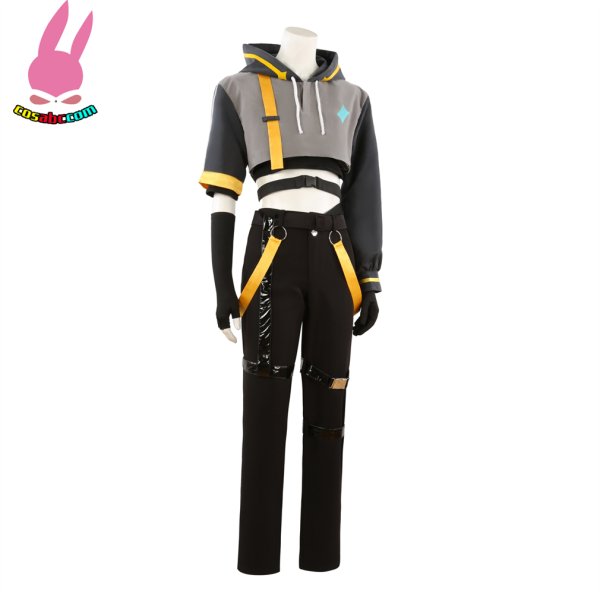 画像2: cosabc 原神 hoyofair2024 空 ソラ 旅人 風 コスプレ衣装 イベント 演出服 二次会 コスチューム パーティー ハロウィン (2)