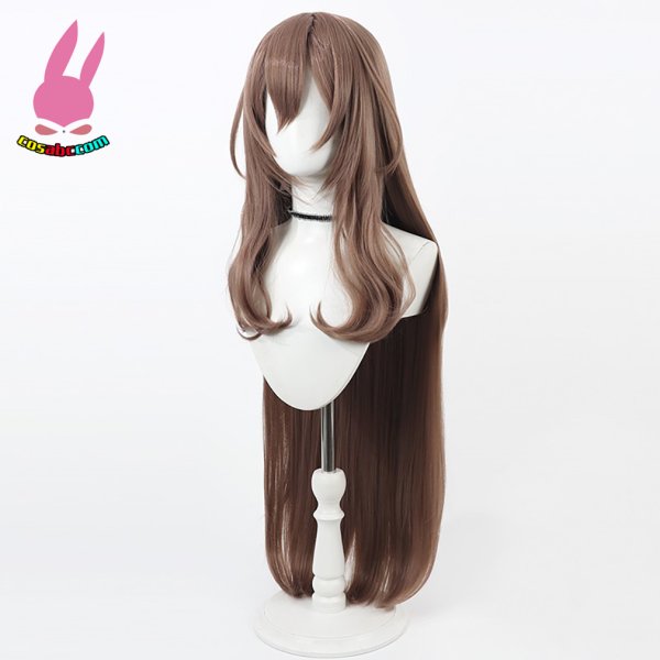 画像2: cosabc 勝利の女神:NIKKE ニケ ノワール ブラックラビット  風 コスプレウィッグ かつら コスチューム イベント 変装 仮装 パーティー ハロウィン (2)