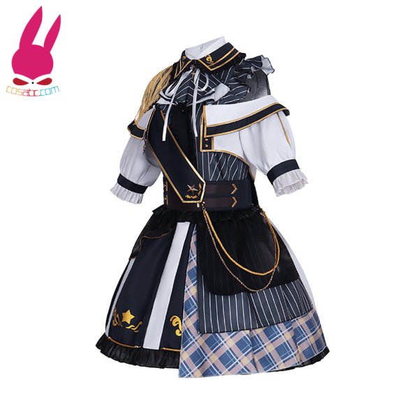 画像2: cosabc 推しの子 アイドルマスター連動 メムちょ 有馬かな 風 コスプレ衣装 イベント 演出服 二次会 コスチューム パーティー ハロウィン (2)