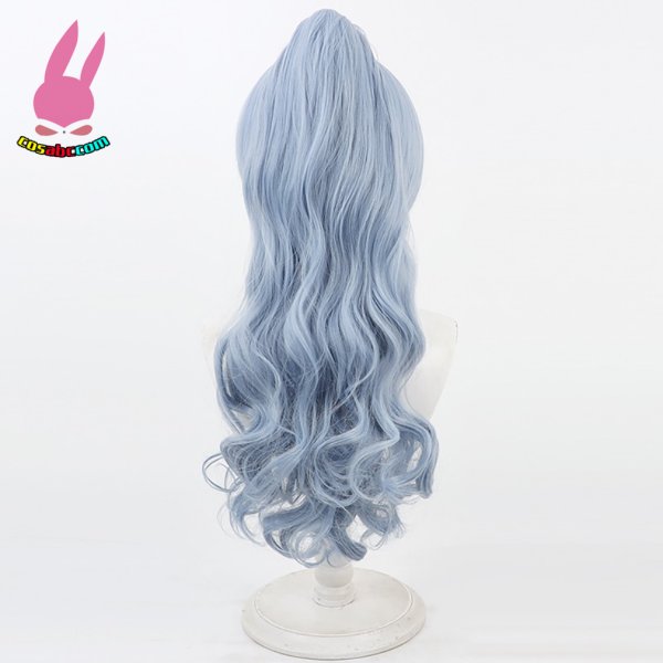 画像4: cosabc YouTube VTuber 夜乃くろむ Yano Kuromu  風 コスプレウィッグ かつら コスチューム イベント 変装 仮装 パーティー ハロウィン (4)