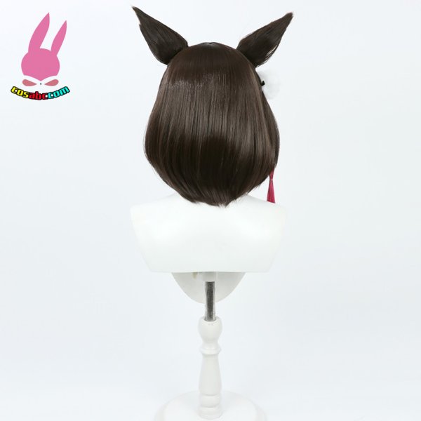 画像4: cosabc ブルーアーカイブ -Blue Archive-久田イズナ  風 コスプレウィッグ かつら コスチューム イベント 変装 仮装 パーティー ハロウィン (4)