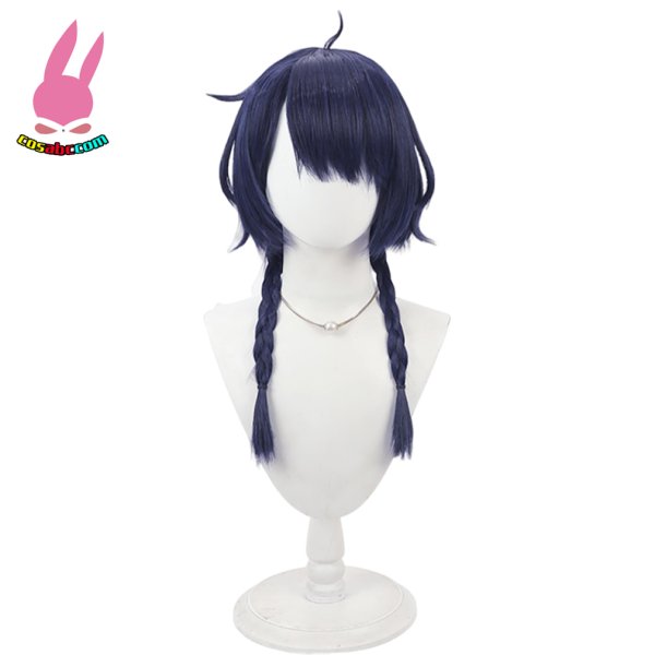 画像1: cosabc 原神　大つごもりの歓声　香菱　しゃんりん  風 コスプレウィッグ かつら コスチューム イベント 変装 仮装 パーティー ハロウィン (1)