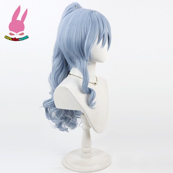 画像3: cosabc YouTube VTuber 夜乃くろむ Yano Kuromu  風 コスプレウィッグ かつら コスチューム イベント 変装 仮装 パーティー ハロウィン (3)