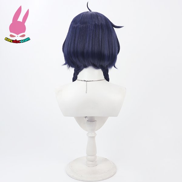 画像4: cosabc 原神 大つごもりの歓声 香菱 しゃんりん  風 コスプレウィッグ かつら コスチューム イベント 変装 仮装 パーティー ハロウィン (4)