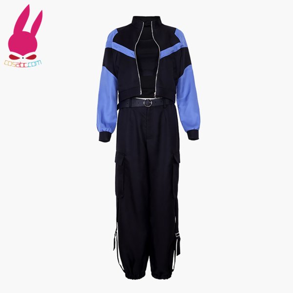 画像4: cosabc プロジェクトセカイ カラフルステージ! feat. 初音ミク ZOZOTOWN晓山瑞希 あきやま みずき 朝比奈 まふゆ あさひな まふゆ  風 コスプレ衣装 イベント 演出服 二次会 コスチューム パーティー ハロウィン (4)