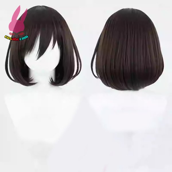 画像7: cosabc ブルーアーカイブ -Blue Archive-久田イズナ  風 コスプレウィッグ かつら コスチューム イベント 変装 仮装 パーティー ハロウィン (7)