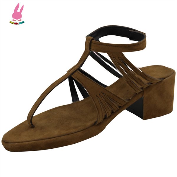 画像3: cosabc ジョジョの奇妙な冒険風 ストーンオーシャン 空条徐倫 くうじょうじょりん 風 コスプレ靴 コスチューム コスプレシューズ イベント ハロウィン (3)