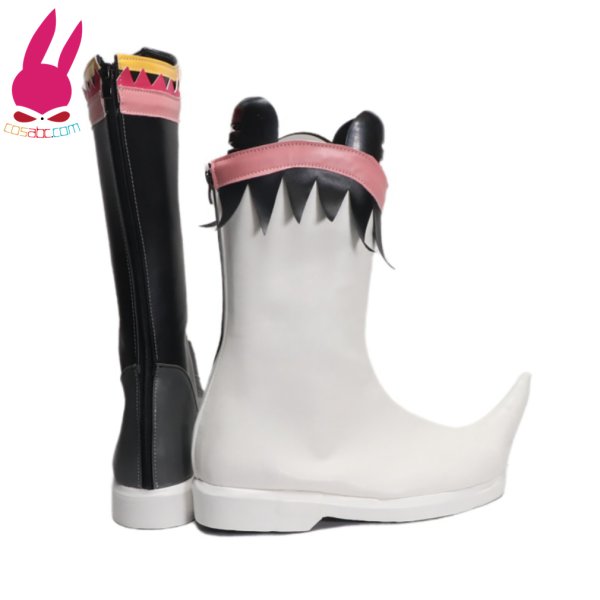 画像2: cosabc FF14 XIV ファイナルファンタジーXIV ケフカ・パラッツォ 風 コスプレ靴 コスチューム コスプレシューズ イベント ハロウィン (2)