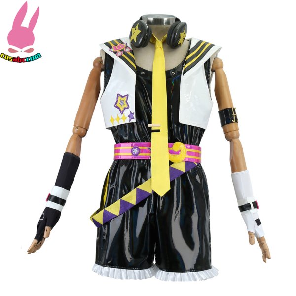 画像6: cosabc 初音ミク 鏡音リン 鏡音レン 風 コスプレ衣装 イベント 演出服 二次会 コスチューム パーティー ハロウィン (6)