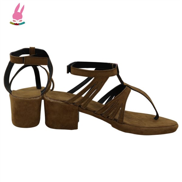 画像2: cosabc ジョジョの奇妙な冒険風 ストーンオーシャン 空条徐倫 くうじょうじょりん 風 コスプレ靴 コスチューム コスプレシューズ イベント ハロウィン (2)