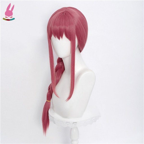 画像3: cosabc チェンソーマン マキマ 風 コスプレウィッグ かつら コスチューム イベント 変装 仮装 パーティー ハロウィン (3)