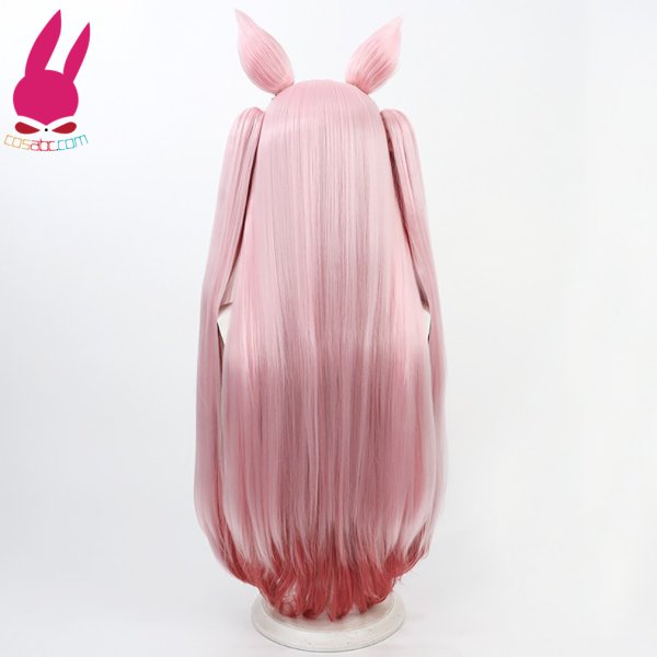 画像5: cosabc バーチャル YouTuber  結城さくな Yuuki Sakuna 風 コスプレウィッグ かつら コスチューム イベント 変装 仮装 パーティー ハロウィン (5)