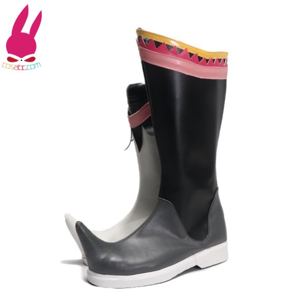 画像4: cosabc FF14 XIV ファイナルファンタジーXIV ケフカ・パラッツォ 風 コスプレ靴 コスチューム コスプレシューズ イベント ハロウィン (4)