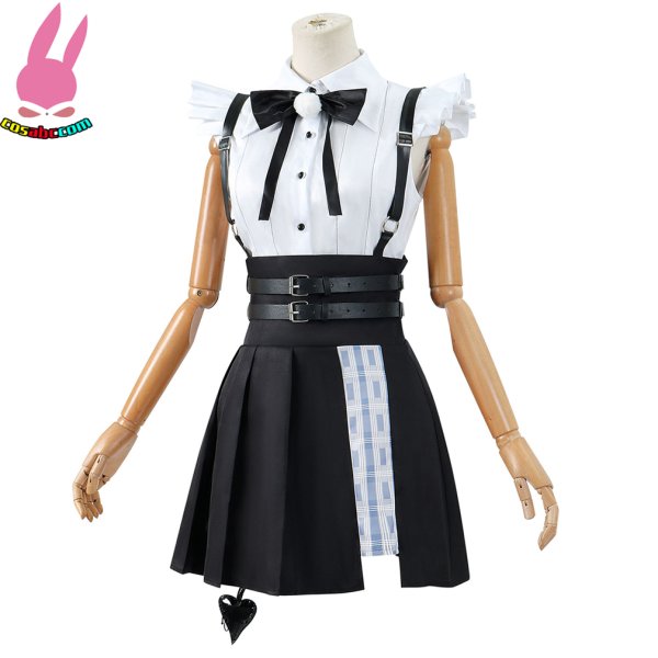 画像6: cosabc vtuber ホロライブ 常闇トワ 風 コスプレ衣装 イベント 演出服 二次会 コスチューム パーティー ハロウィン (6)