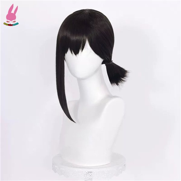 画像2: cosabc チェンソーマン  東山コベニ 風 コスプレウィッグ かつら コスチューム イベント 変装 仮装 パーティー ハロウィン (2)