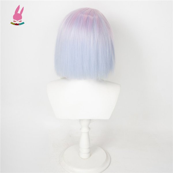 画像3: cosabc サイバーパンク エッジランナーズ ルーシー  風 コスプレウィッグ かつら コスチューム イベント 変装 仮装 パーティー ハロウィン (3)