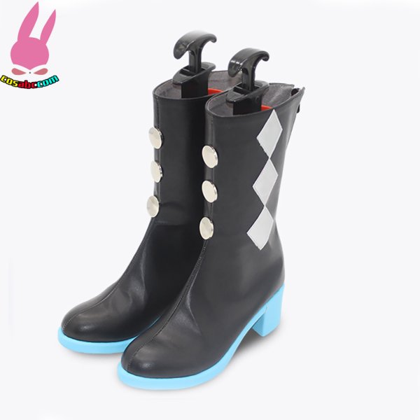 画像4: cosabc ヰ世界情緒 いせかいじょうちょ 普遍体Nemophila 風 コスプレ靴 コスチューム コスプレシューズ イベント ハロウィン (4)