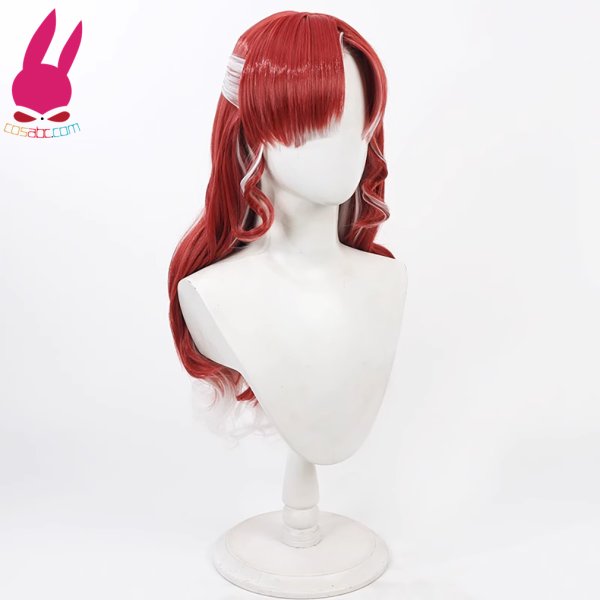画像3: cosabc にじさんじ VTuber 早乙女ベリー Saotome Berry  風 コスプレウィッグ かつら コスチューム イベント 変装 仮装 パーティー ハロウィン (3)