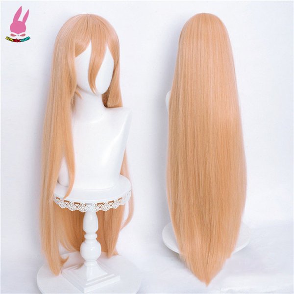 画像2: cosabc チェンソーマン パワー 風 コスプレウィッグ かつら コスチューム イベント 変装 仮装 パーティー ハロウィン (2)