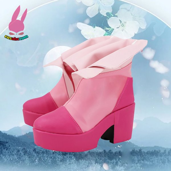 画像2: cosabc プリキュア 夢原のぞみ  風 コスプレ靴 コスチューム コスプレシューズ イベント ハロウィン (2)