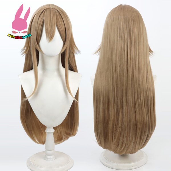 画像4: cosabc ヘブン バーンズ レッド 白河ユイナ  風 コスプレウィッグ かつら コスチューム イベント 変装 仮装 パーティー ハロウィン (4)