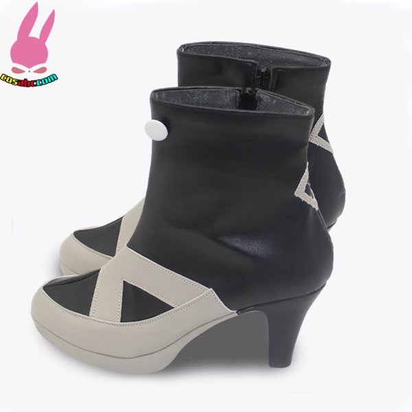 画像4: cosabc ヰ世界情緒 いせかいじょうちょ 変異体 Heliotrope 風 コスプレ靴 コスチューム コスプレシューズ イベント ハロウィン (4)