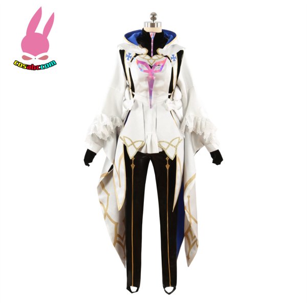画像1: cosabc FGO レディ・アヴァロン  風 コスプレ衣装 イベント 演出服 二次会 コスチューム パーティー ハロウィン (1)