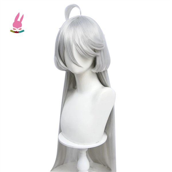 画像2: cosabc 機動戦士ガンダム 水星の魔女 ミオリネ・レンブラン 風 コスプレウィッグ かつら コスチューム イベント 変装 仮装 パーティー ハロウィン (2)