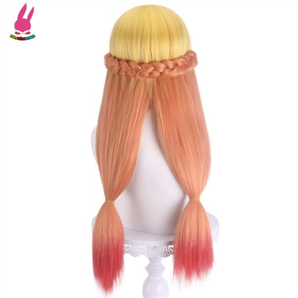 画像4: cosabc 異世界おじさん エルフ 風 コスプレウィッグ かつら コスチューム イベント 変装 仮装 パーティー ハロウィン (4)