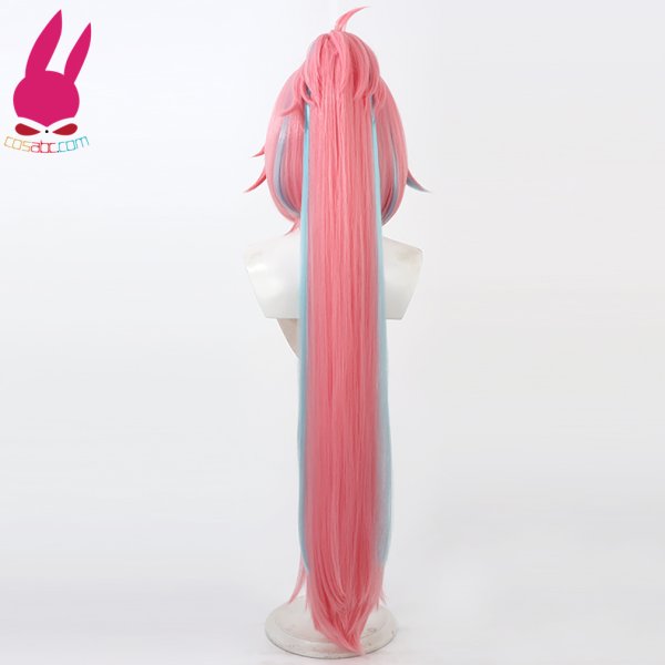 画像5: cosabc崩壊スターレイル 乱破 らんは 風 コスプレウィッグ かつら コスチューム イベント 変装 仮装 パーティー ハロウィン (5)