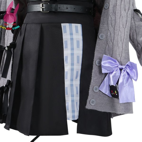 画像11: cosabc vtuber ホロライブ 常闇トワ 風 コスプレ衣装 イベント 演出服 二次会 コスチューム パーティー ハロウィン (11)