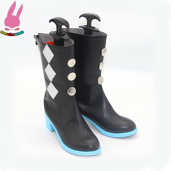 画像2: cosabc ヰ世界情緒 いせかいじょうちょ 普遍体Nemophila 風 コスプレ靴 コスチューム コスプレシューズ イベント ハロウィン (2)