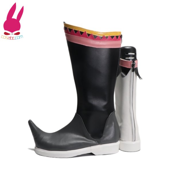 画像3: cosabc FF14 XIV ファイナルファンタジーXIV ケフカ・パラッツォ 風 コスプレ靴 コスチューム コスプレシューズ イベント ハロウィン (3)