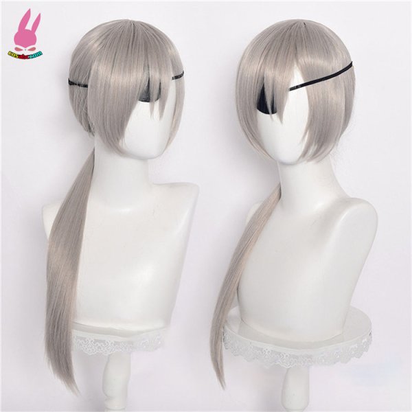 画像3: cosabc チェンソーマン クァンシ 風 コスプレウィッグ かつら コスチューム イベント 変装 仮装 パーティー ハロウィン (3)