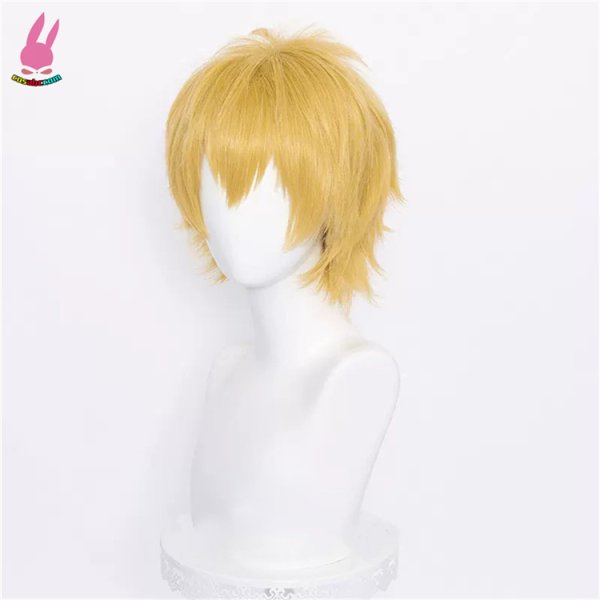 画像3: cosabc チェンソーマン デンジ 風 コスプレウィッグ かつら コスチューム イベント 変装 仮装 パーティー ハロウィン (3)