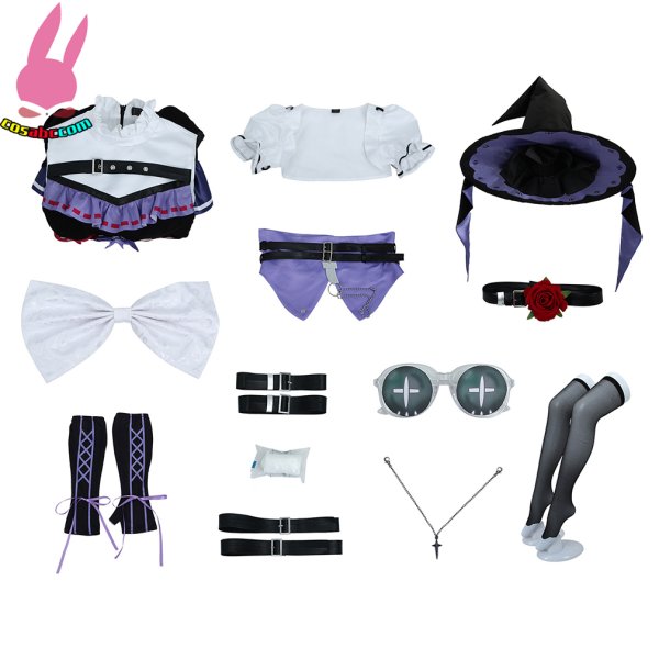 画像10: cosabc IdentityV 第五人格 アイデンティティ エマ・ウッズ 風 コスプレ衣装 イベント 演出服 二次会 コスチューム パーティー ハロウィン (10)