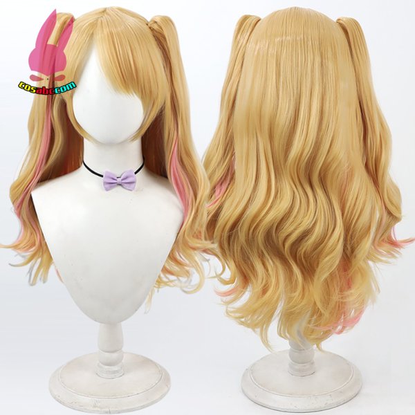 画像5: cosabc アイカツ 夏樹みくる  風 コスプレウィッグ かつら コスチューム イベント 変装 仮装 パーティー ハロウィン (5)